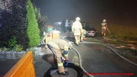 Keller Unter Wasser Freiwillige Feuerwehr Annaberg Lung Tz