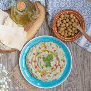 Baba Ganoush Libanais Baba Ghanouj Tasty Mediterraneo