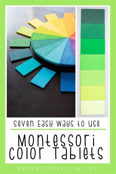 How We Use Montessori Color Tablets For Easy Homeschool Fun Mamameganallysa In 2021