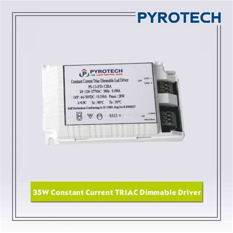 35W Constant Current TRIAC Dimmable Driver