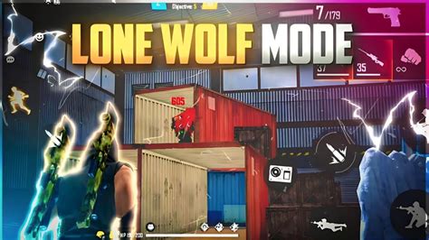 Lone Wolf Game Play Ll⚡only Headshots🎯 Ll All Guns Freefire