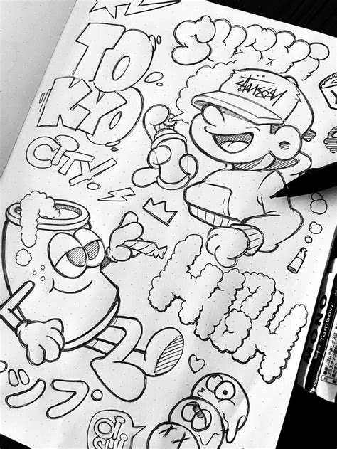 Pin By Chera Cheramakara On Sketch Easy Graffiti Drawings Graffiti Drawing Graffiti Doodles