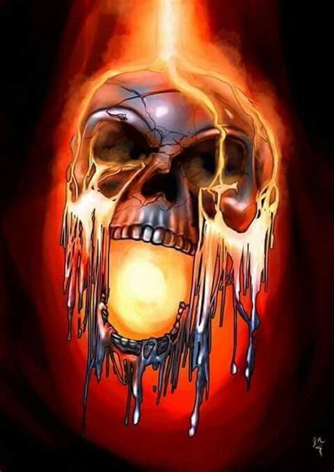 Skull Melt Skull Pictures Skull Art Skull Artwork