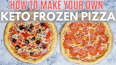 How To Make FROZEN KETO PIZZA Keto Meal Prep Pizza Edition 40 Day