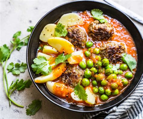 Soupe Aux Boulettes De B Uf Pommes De Terre Et Petits Pois Cookidoo