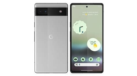 Google Pixel 6A Chark 3D Model CGTrader