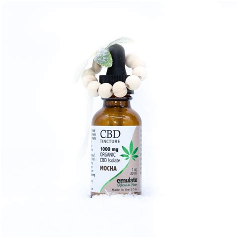 Sublingual Cbd 1000 Mg Flavor Mocha Caffeine Free