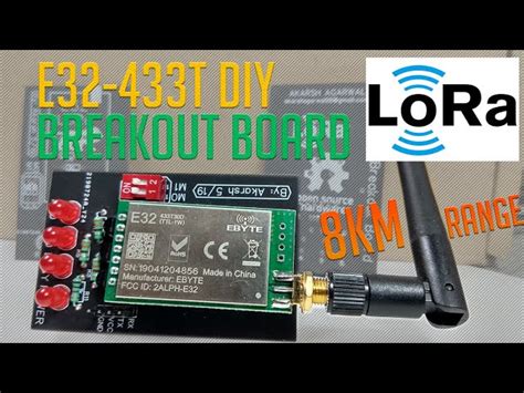 Esp With E T Lora Module Tutorial Lora Arduino