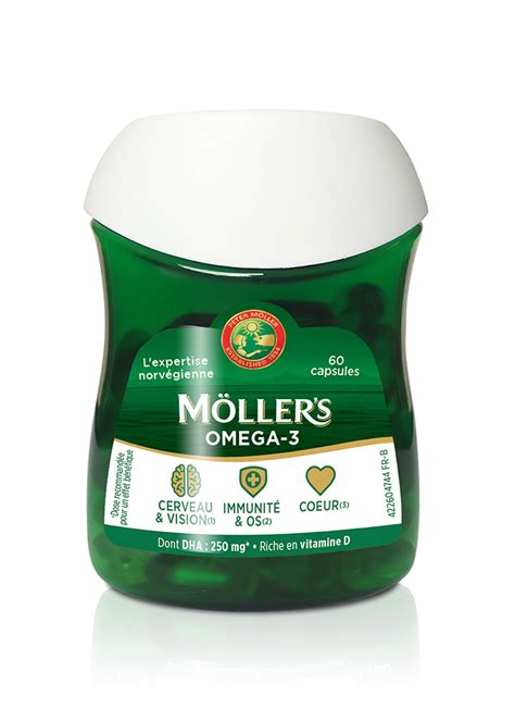 Möllers omega 3 Capsules x60 Mollers fr