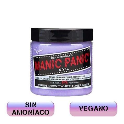 Tinte Fantasía Semipermanente Classic Virgin Snow Manic Panic Portupelo