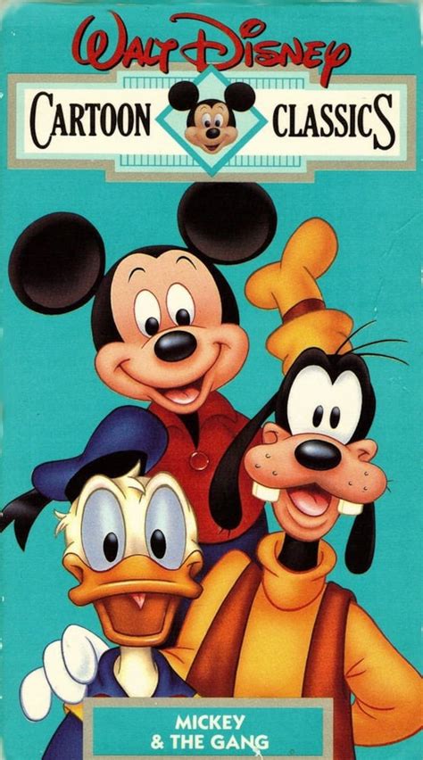 Cartoon Classics Mickey And The Gang Volume 11 Vhs Etsy