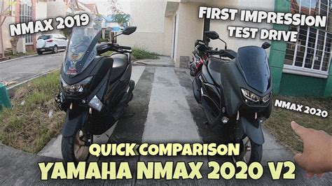 Nmax 2020 First Impression New Features Test Drive Comparison Matte Green Youtube