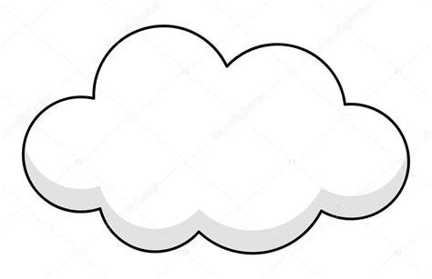 Komische Cloud Banner Vectorafbeelding Door Baavli Vectorstock