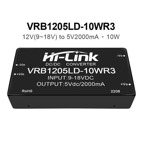 Hi Link Vrb Ld Wr Isolated Dc Converter V To V W