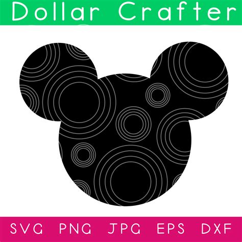 18 Disney Mickey Mouse Head Svg Images Download Free Svg Cut Files Designs Paper