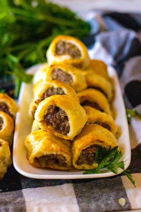 Sausage Rolls With Puffed Pastry Balancing Motherhood