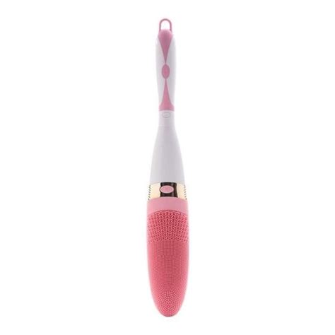 Rose Brosse De Bain Lectrique En Silicone Manche Long Tanche