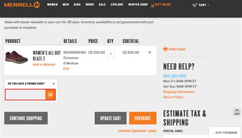 Merrell Canada Promo Code February Coupons