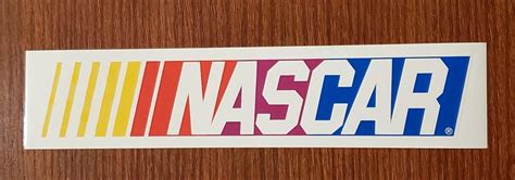 Vintage Nascar Logo Decal Sticker 4576716521