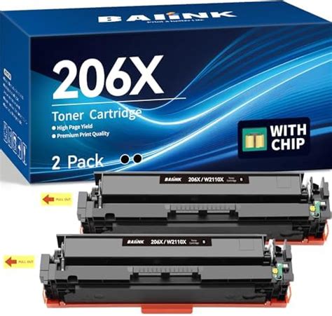 Amazon LCL 206A 206X Black High Yield Toner Cartridge With OEM