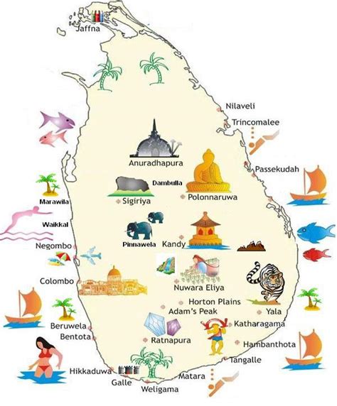 Sri Lanka Map