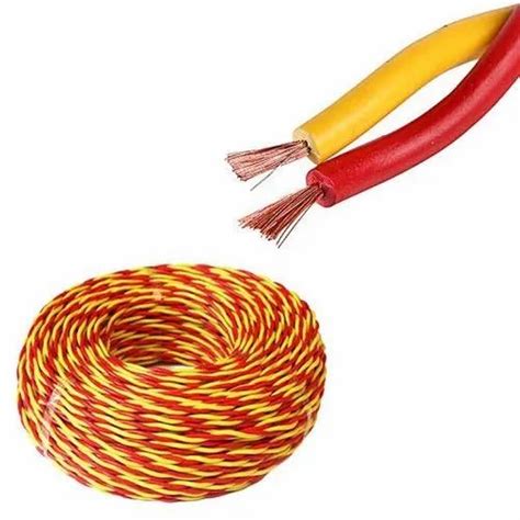 1 Sqmm PVC Flexible Twin Twisted Wire 90m At Rs 200 Roll In Agra ID