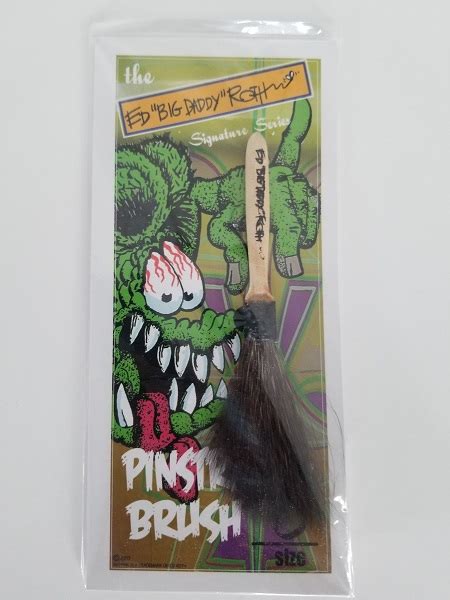 Ebdr Pinstriping Brush 0 Plain Ed Roths Rat Fink