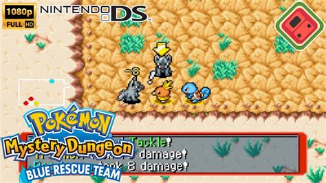 Pokémon Mystery Dungeon Blue Rescue Team DS HD Gameplay MelonDS