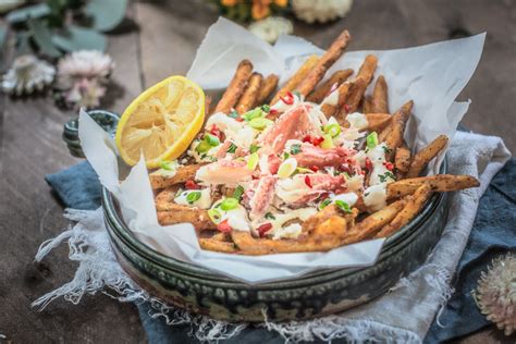 Snow Crab Legs Loaded Crab Fries Recipe Little Figgy Food