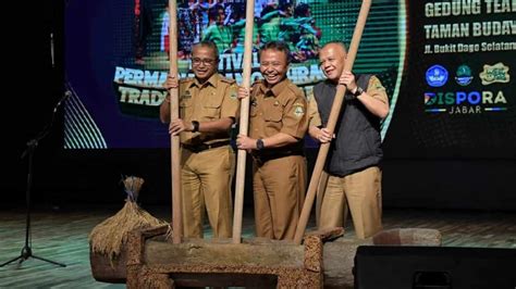 Lestarikan Permainan Tradisional Disbudpar Jawa Barat Gelar Festival