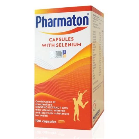 Pharmaton Capsules With Selenium 100s Exp 122024 Lazada