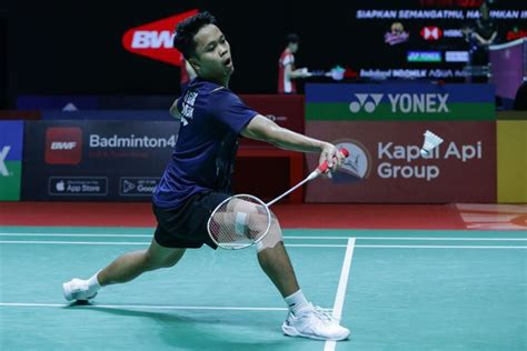 Foto Hasil Lengkap Final Indonesia Open 2023 Ginting Runner Up