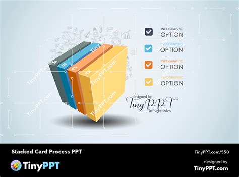 stacked card process  tinyppt
