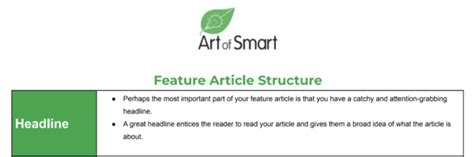 How To Write A Captivating Feature Article ️