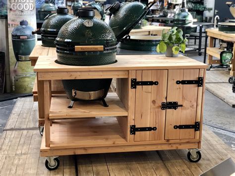 Douglas Tafel Met Kast Big Green Egg Large BBQ Experience Center