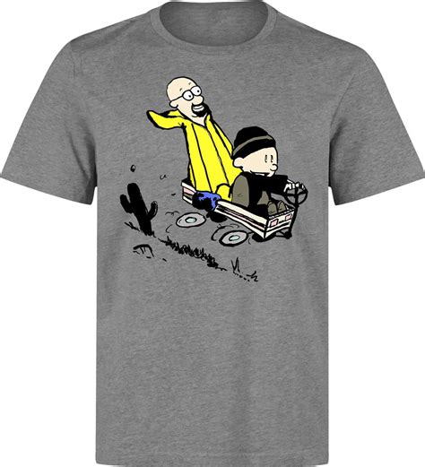 Breaking Bad Walter White Heisenberg Top Mens Womans Available Grey