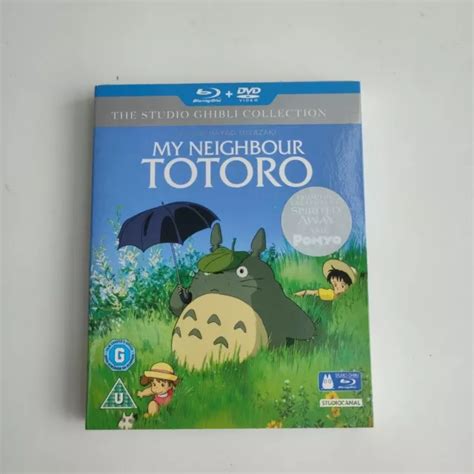 My Neighbour Totoro Studio Ghibli Blu Ray Dvd Brand New With