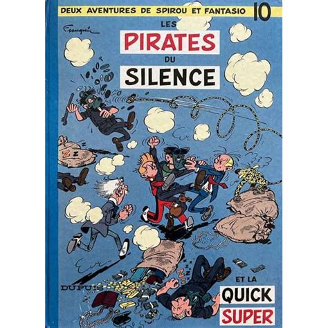 Bande Dessinée Spirou Et Fantasio Les Pirates Du Silence 1968