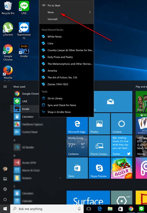 Create Desktop Shortcuts To Programs In Windows 10