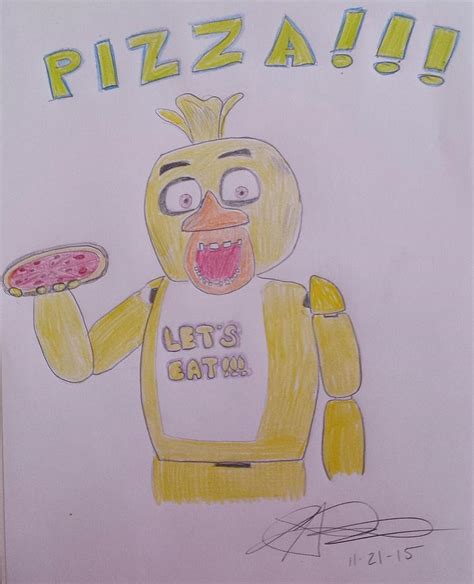 Fnaf Chika Drawing By Stanley Lobby Fine Art America