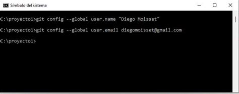 Configuraci N De Datos Iniciales De Git