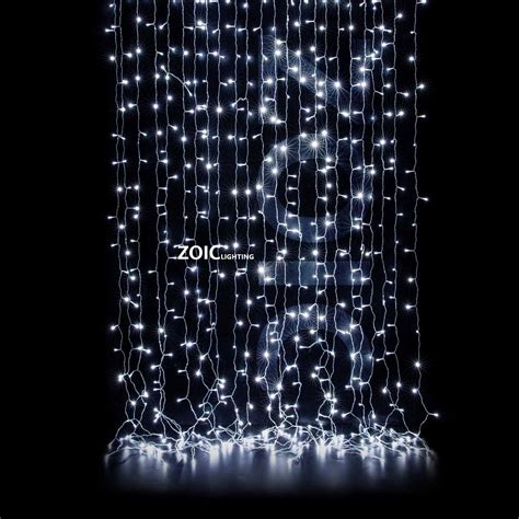 Fairy Curtain Lights Amazertec Led Window Curtain String Light