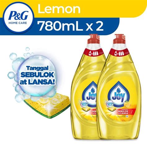 Joy Lemon Concentrate Dishwashing Liquid Ml X Bottle Lazada Ph