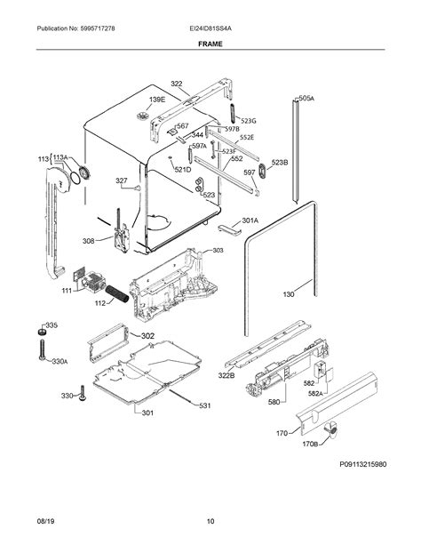 Electrolux Ambassador Parts Diagram Electrolux Eimed60lt0 El