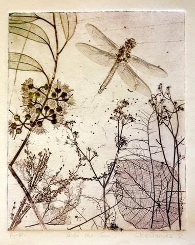 Drypoint Art Etching | Nature Drypoint Etchings | Drypoint etching, Etching prints, Drypoint