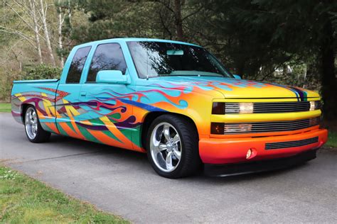 No Reserve Modified Chevrolet C Extended Cab For Sale On Bat