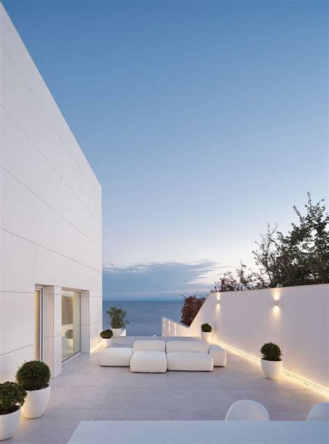 A Minimalist, All-White House Overlooking the Black Sea in Sozopol