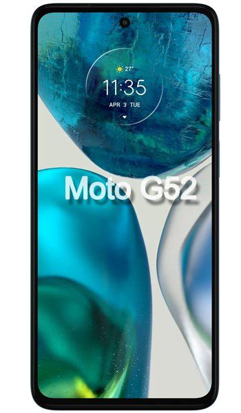 Motorola Moto G52 Ficha Técnica e Especificações