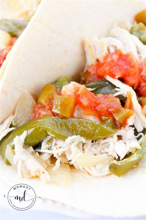 Slow Cooker Chicken Fajitas Recipe Momdot