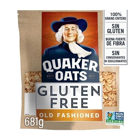 Hojuelas De Avena Quaker Oats Gluten Free 681 G Walmart